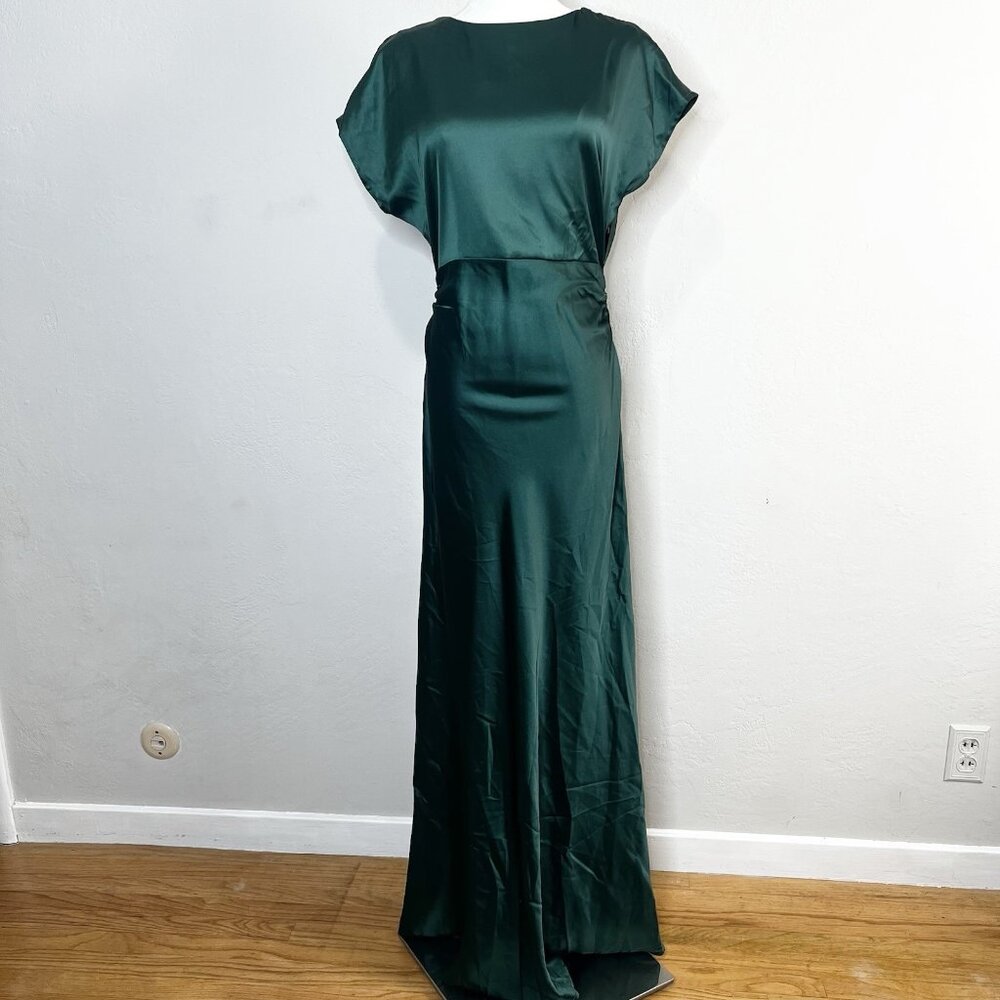Elegant Forest Green Maxi Dress